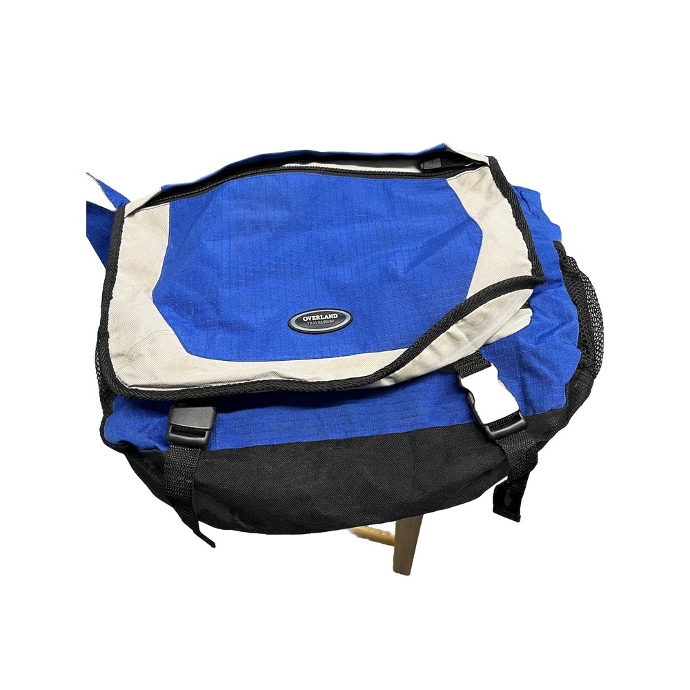 Overland Travelware LapTop/Messenger Bag Blue/Black